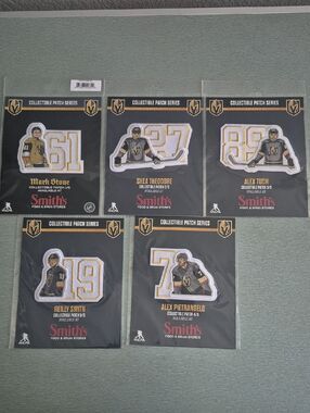 Special Edition Gold Black and White Mark Stone Collectible Patches